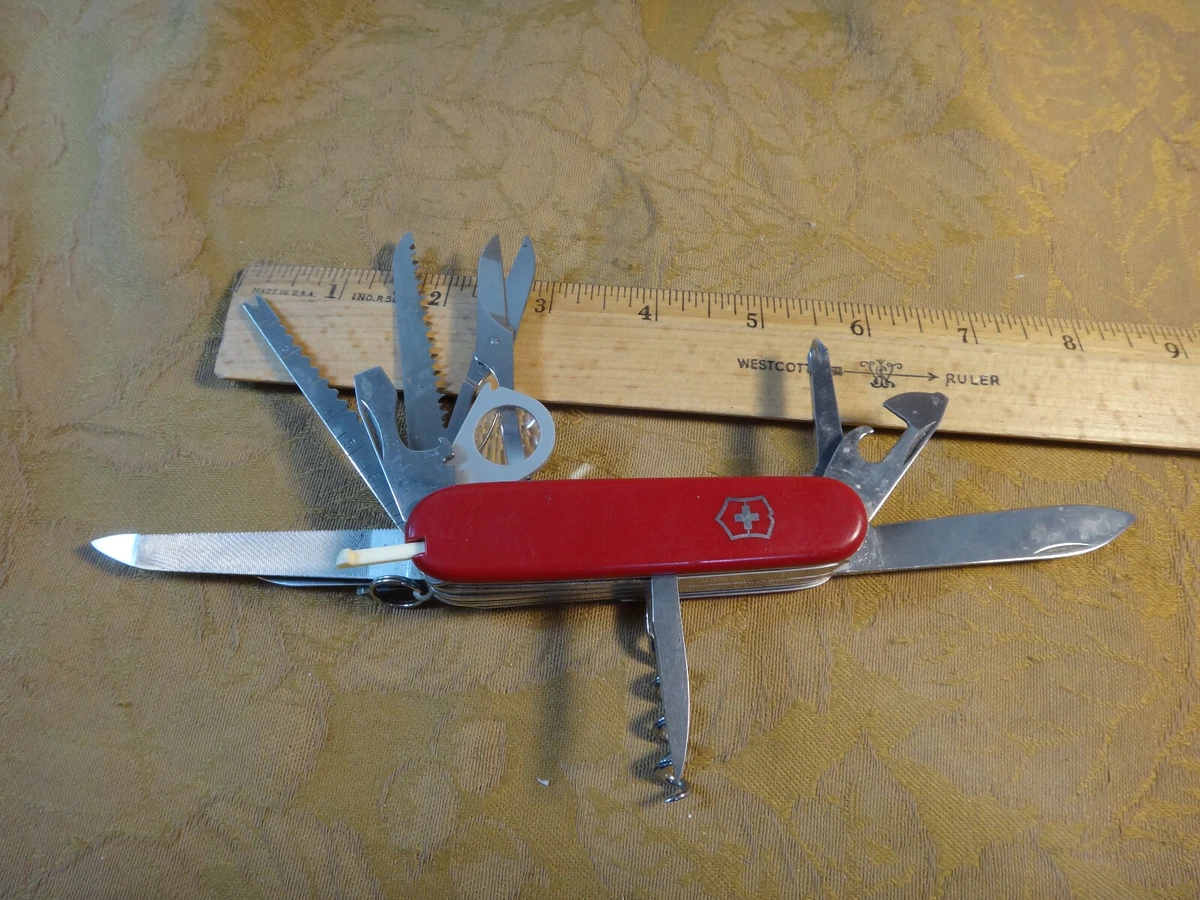 Vintage Victorinox Multi Blade Large Pocket Swiss Army Knife