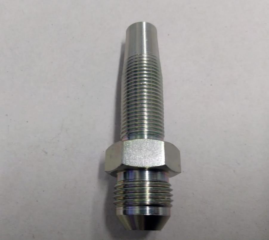 JIC Hydraulic Field Fittings Attachable/Reusable 2 Wire X 6 Straight