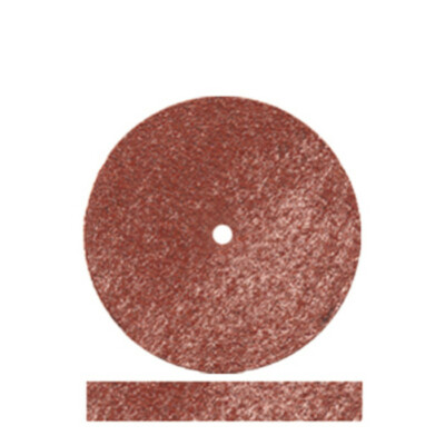 DEDECO RUBBER POLISHING WHEELS RED FLEXIES SQUARE EDGE FINE 5007 7/8'' x 1/8'' 