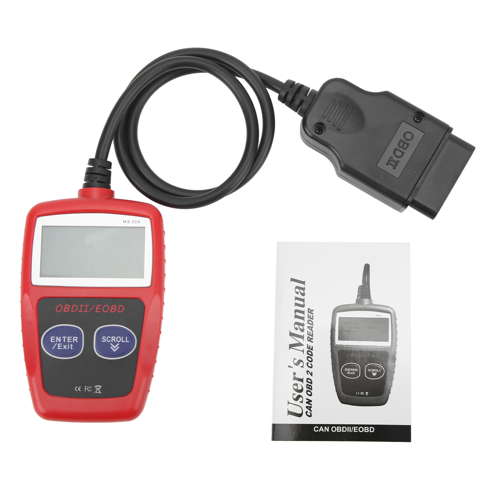 OBD2 Fault Code Reader Car Engine Scanner Diagnostic Tool Check Engine