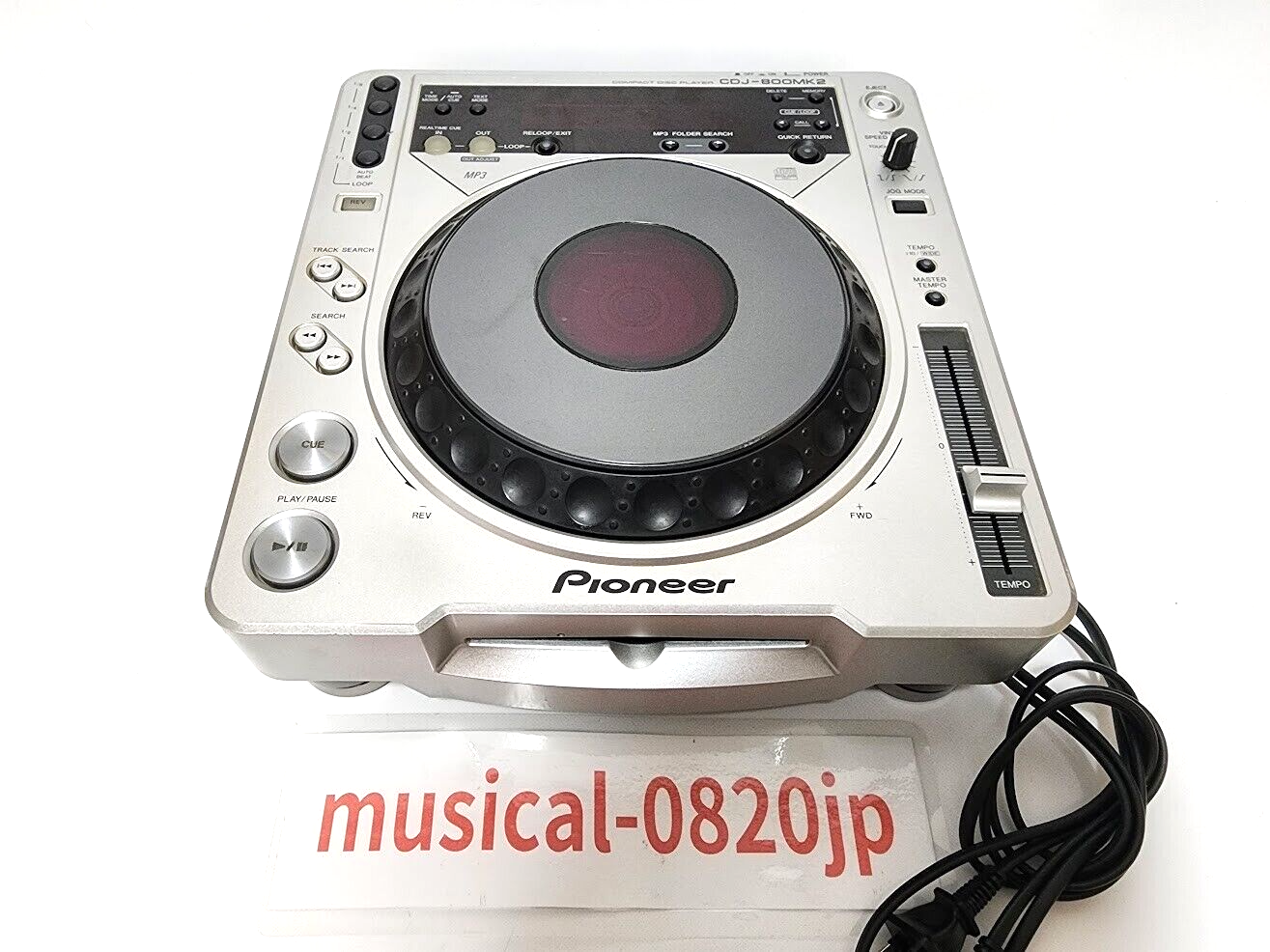 Pioneer CDJ800MK2 DJ Turntable for sale online | eBay