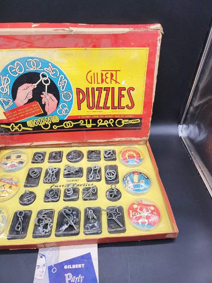 Gilbert Nº1033 Puzzle Fiestas Años 40 De Colección RARO Foto 2 de 4