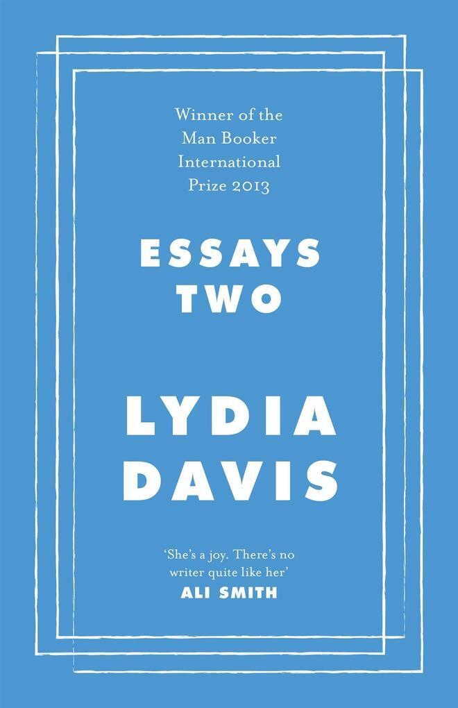 Thumbnail - Essays Two | Lydia Davis | 2021 | Englisch
