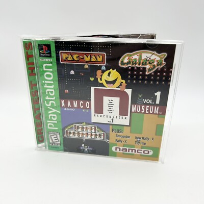 Namco Museum Vol. 1 (Sony PlayStation 1, PS1, 1995) Complete and Tested