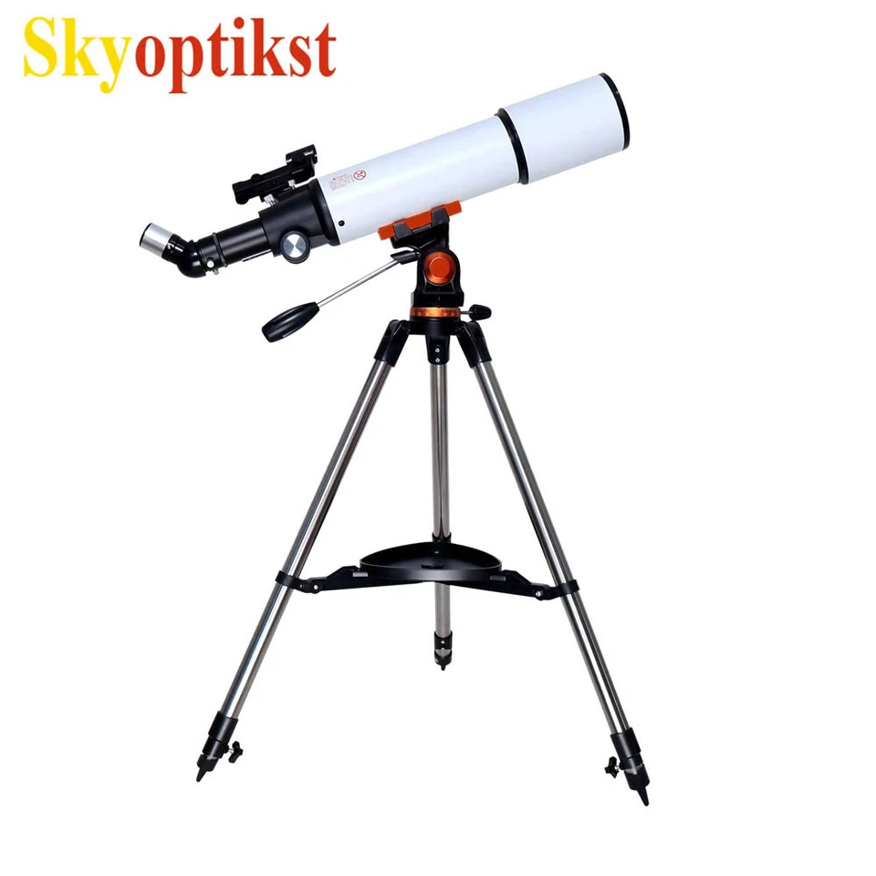 Skyoptikst 80mm 500mm Telescope Complete Kit-w/Tripod&Barlow Lens for Beginners - Image 2 of 4