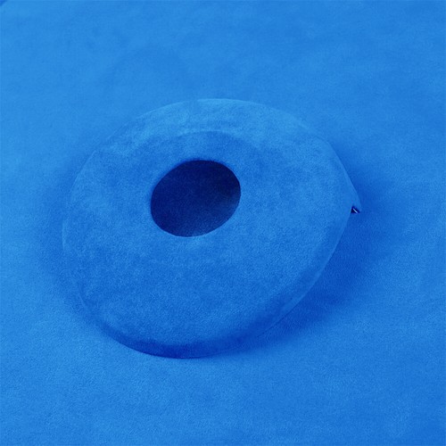 Suede Blue Steering Wheel Panel Cover For BMW M-Sport F22 F23 F30 F34 F10 X5 X6 - Picture 9 of 11