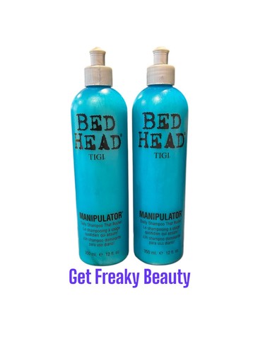 2 PACK. 12 oz. Tigi Bed Head Manipulator Daily Shampoo That Rocks!. 350ml. NEW. 2 PACK. 12 oz. Tigi Bed Head Manipulator Daily Shampoo That Rocks!. 350ml. NEW.