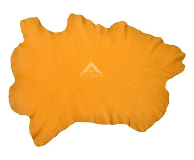 SMART RANGE Gelbe Handwerk Kleidungsstück Qualität Leder Lammfell Serviette 6 BIS 7 SQ FT