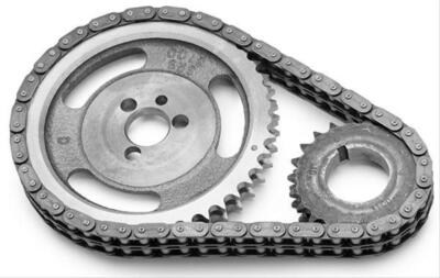 Edelbrock Adjustable True-Roller Timing Chain Set For Chevy 262 - 400 V8 7802