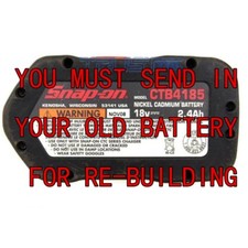Battery Rebuild service for Snap-on CTB4185 18 V NiCad 2.0 NI-CD