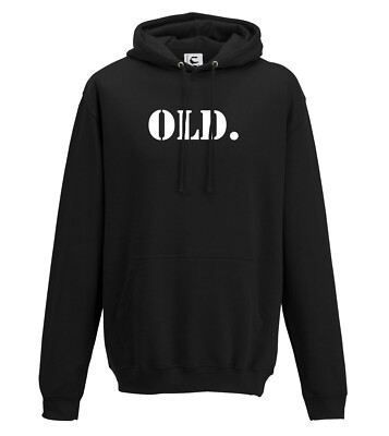 ALT! Geburtstag Oma Opa Papa Mama altes Geschenk Kapuzenpullover alle Größen Erwachsene Kinder