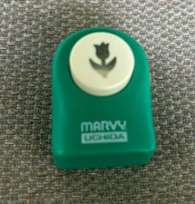 Marvy Uchida small tulip 3/4 IN. Paper Punch Crafting Crafts