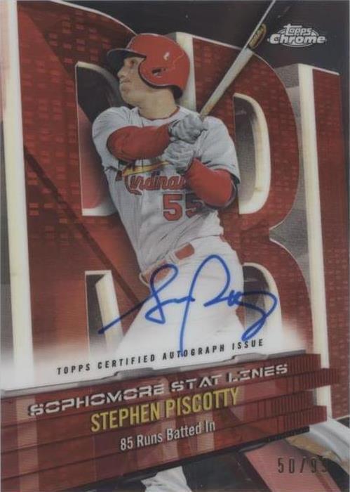 2017 Topps Chrome - Stephen Piscotty #SSLA-SP - 1 of 1