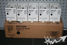 5 Genuine Ricoh HQ-40 Priport Black Ink DX DX4542 DX4545 JP JP4500 817225 HQ40