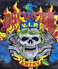 Dsquared2 F/W 2001 De Luxe Bandana Halstuch Tuch Scarf Foulard Kopftuch Rocker