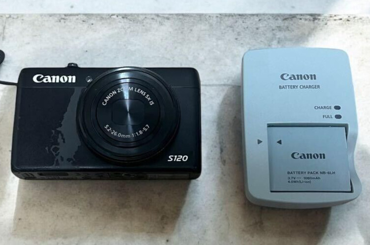 Canon 脱がさ PowerShot S POWERSHOT S120 BK