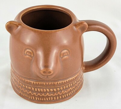 NEW Threshold Brown Bear Mug Stoneware Animal Cup 3.75'' Target Collectible 2021