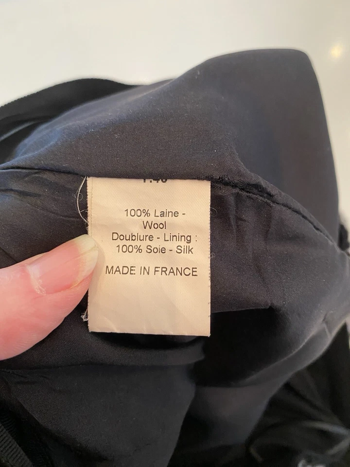 Falda Lana Lanvin Invierno 2011 Vintage Foto 4 de 4