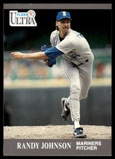 Randy Johnson 1991 Ultra #339 Mariners MLB READ FREE SHIPPING AutographDen