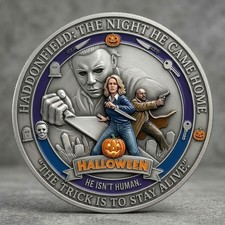 New The Night He Came Home Halloween Movie Coin Gift For Fans  NO393