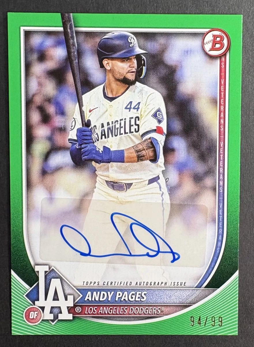 Andy Pages Trading Cards for sale | eBay