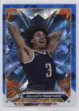 2023-24 Topps Chrome Sapphire Edition Julian Strawther #134 14mf