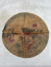 WW1 US Navy Entered War 1917 Leather Souvenir Piece (Z44