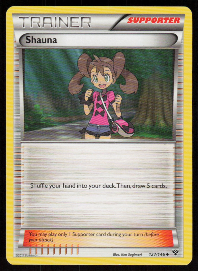 Shauna 127/146 Uncommon XY Pokemon LP