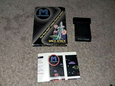 Space Attack - Authentic Atari 2600 Game - Complete in Box CIB w/ Manual - Works