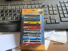Evermode 6pcs N Scale Model Buses 1:160 Train