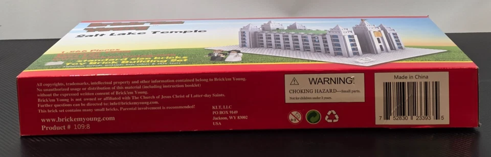 Brick'Em Young LDS Large Salt Lake Temple 1566 Pieces Brick Building Set *Read - Image 3 of 4