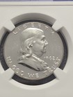 1962- U.S. Franklin Half Dollar 50¢ 90% Silver Proof NGC 67 — photo 2