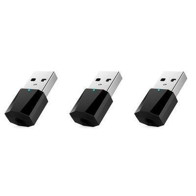  3 stücke Mini USB-Empfänger Stereo Sound Audioempfänger mit Audiokabel für Home