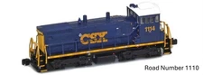 AZL 62704-1 CSX EMD SW1500 #1100 Z Scale **US Seller**