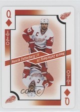 2017-18 O-Pee-Chee Playing Cards Henrik Zetterberg #QD n1u