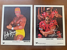 WWF Toys R Us Promo Photos Hulk Hogan & Legion of Doom Vintage RARE