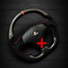 Trd Carbon Fiber Steering Wheel For Toyota Celica Mr2 Spyder Supra Mk4 Jza80