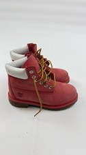 Timberland Boots Girls Size 2 Pink 6 Inch Nub...
