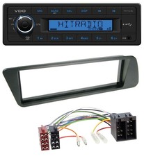 Autoradio USB VDO AUX 1DIN MP3 per Peugeot 306