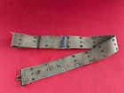 US Military Army WWII WW2 Pistol Canvas Web Belt Khaki