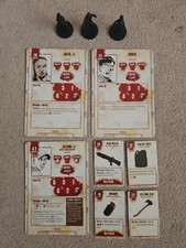 The Walking Dead All Out War Miniatures Game- Julie And Chris Booster