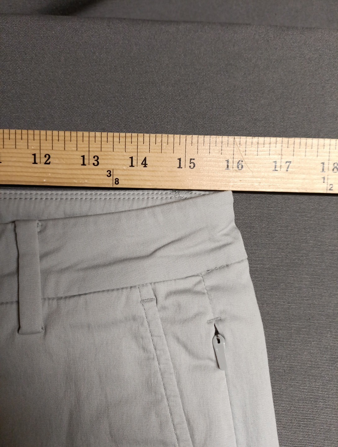 Bird Dogs Pants Mens 32x33 Light Gray Boom For Your Boomstick Chino Unlined EUC