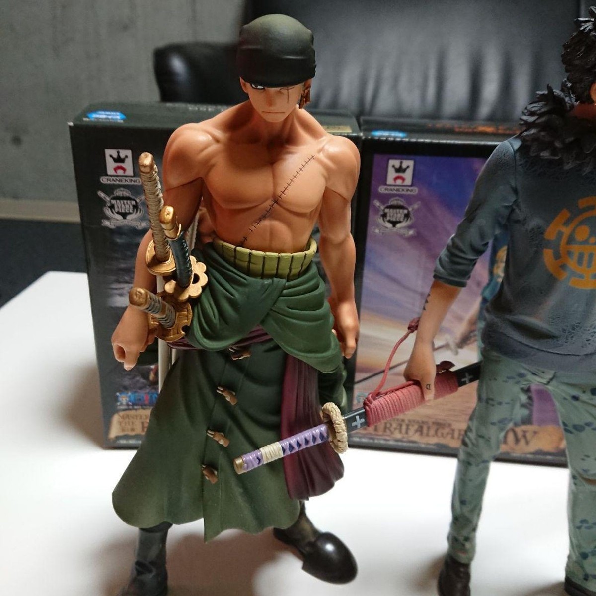 One Piece MSP Master Stars Piece Figure Lot of 5 Luffy Ace Law