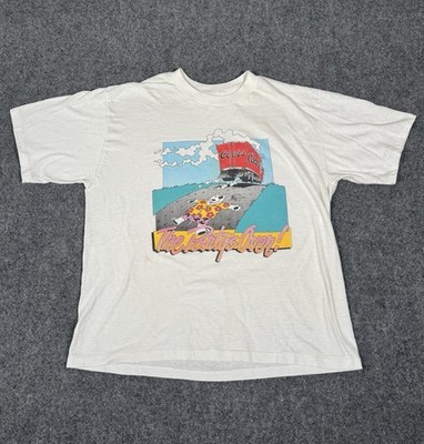 Vintage 80s Coors Beer T Shirt Small Buffalo USA The Party s Over Graphic Rare