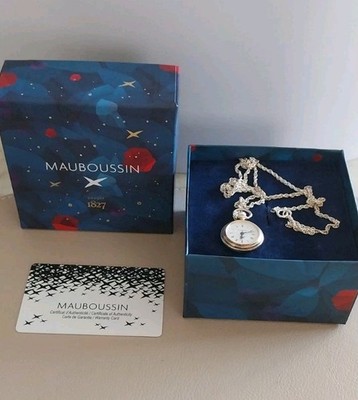 Mauboussin Uhr 925 Silber 