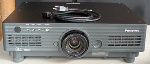 Panasonic PT-DW5100U - DLP Projector W/ 342 Lamp Hours & Power Cable