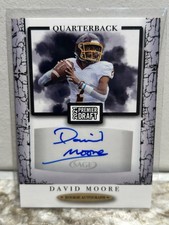 2021 Sage Premiere Draft David Moore Autograph #A199 Cental Michigan