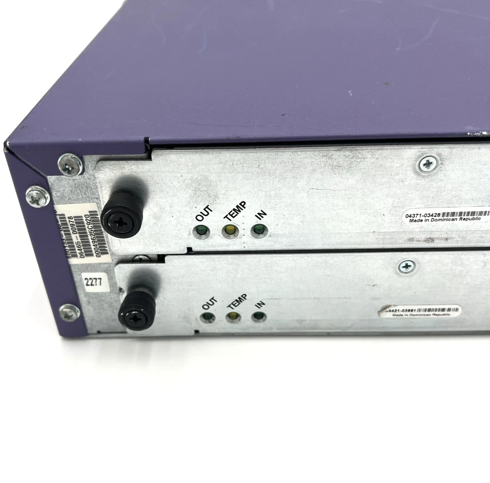 Extreme Networks Summit 300-48 48-Port 10/100 Ethernet Switch Model 15402 - Image 4 of 4