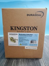 Kingston Brass KB5612AL Restoration Centerset Bathroom - Brass