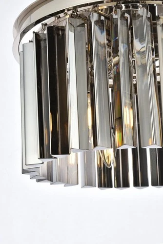 Elegant Lighting Sydney 16" 3 Light Royal Crystal Chandelier - Picture 4 of 6